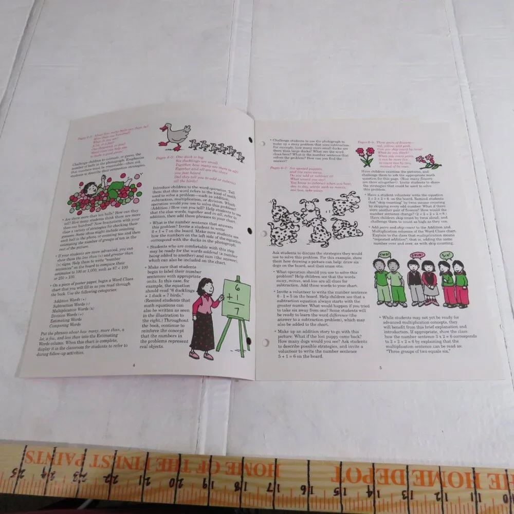 Solve It Out BIG BOOK (almost 2 feet tall) with teacher pages CLASSROOM SIZE